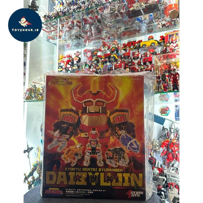 ACTION TOYS MIGHTY DEFORMED DAIZYUJIN SENTAI ZYURANGER SERIES 1 / DINO MEGAZORD