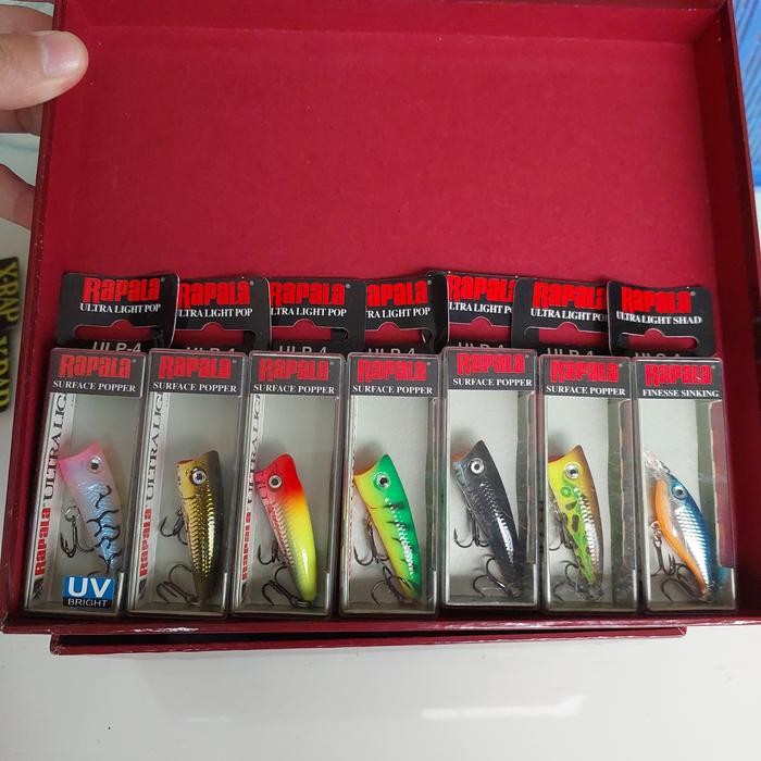 Umpan Rapala Ultralight Popper / Ul Popper 4Cm 3Gr Ulp4/Uls4