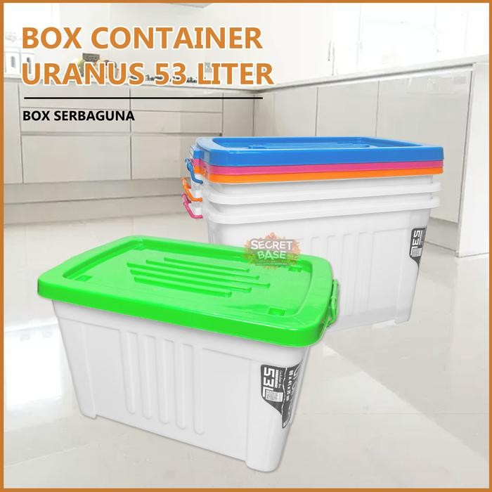 BOX CONTAINER 53 LITER - Kontainer Box Plastik Jumbo / Box Besar Tempat Penyimpanan