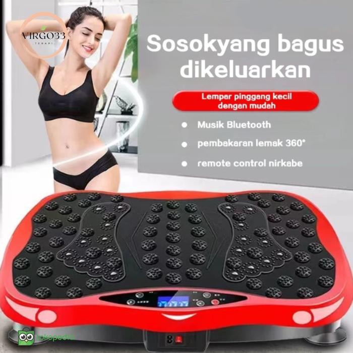 Pelangsing Badan Alat Terapi Getar Badan Body Slimmer Olahraga Massager