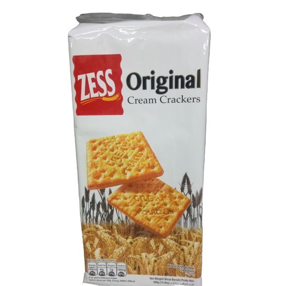 

S03898 ZESS ORIGINAL CREAM CRACKERS SANDWICH 380GR BKS MAJU BERSAMA (20250913)