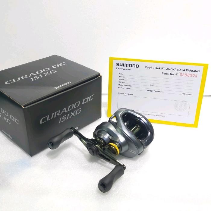 REEL BC SHIMANO CURADO DC 151XG/HG (TERBAIK) (TERBARU) (TERMURAH)
