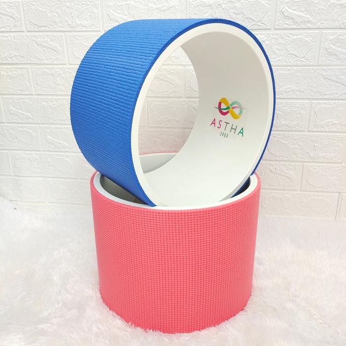 Yoga Wheel / Yoga Wheel PVC Bisa Custom Print / Alat Terapi Punggung