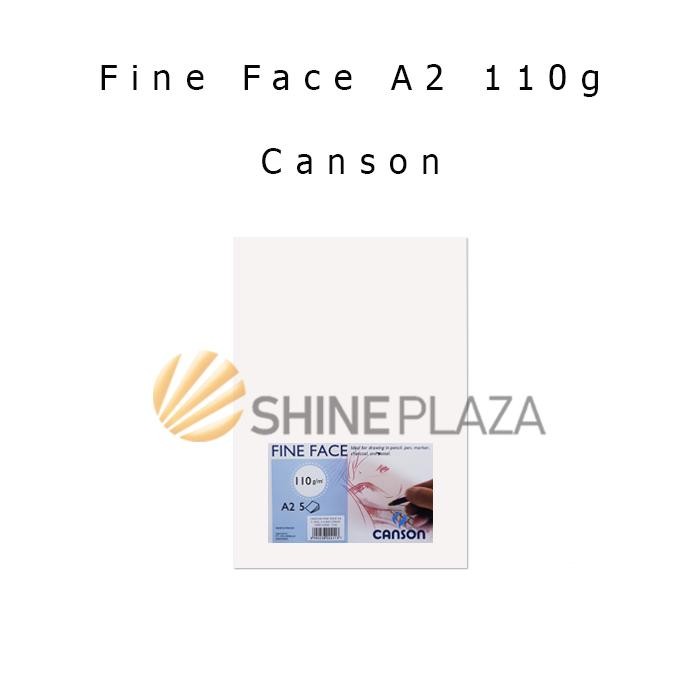 Pilihan- Canson Fine Face A2 110 Gsm - Kertas Canson A2 - Kertas Gambar Canson