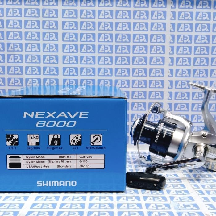 REEL SHIMANO NEXAVE 6000FE (TERBAIK) (TERBARU) (TERMURAH)