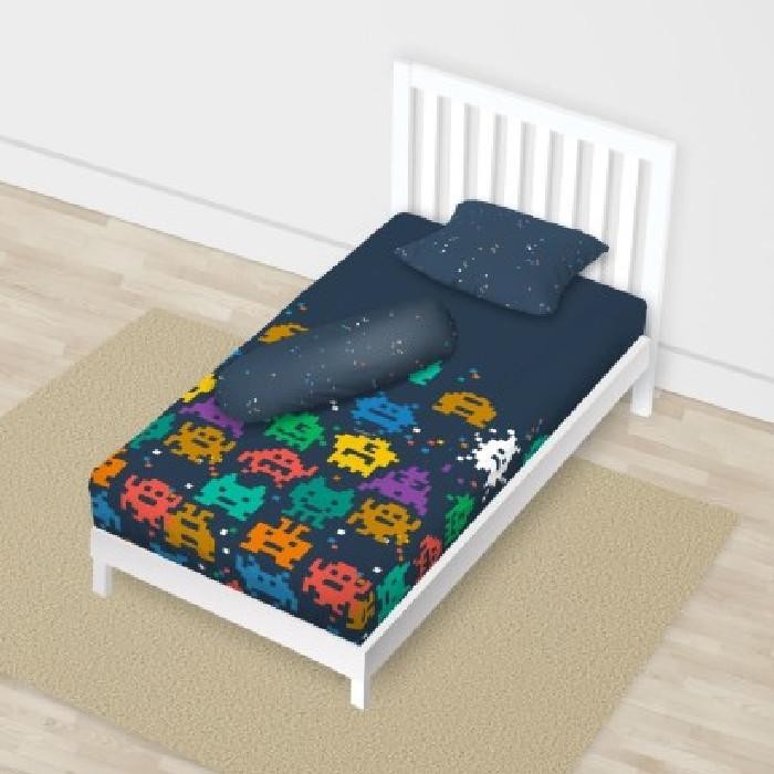 RJ CALIFORNIA Sprei Single Full Fitted 120x200 Invaders