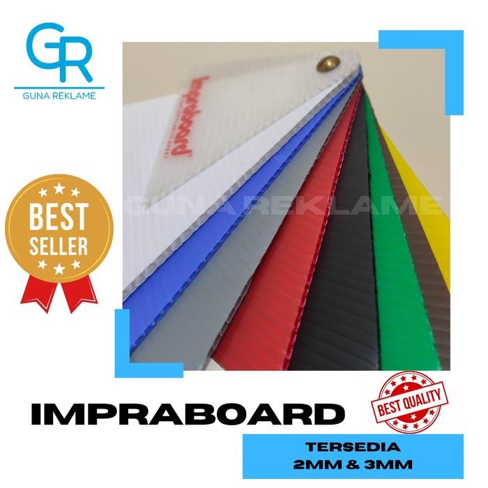 IMPRABOARD 3 mm / Corrugated Board / Karton Plastik PP INFRABOARD 3mm