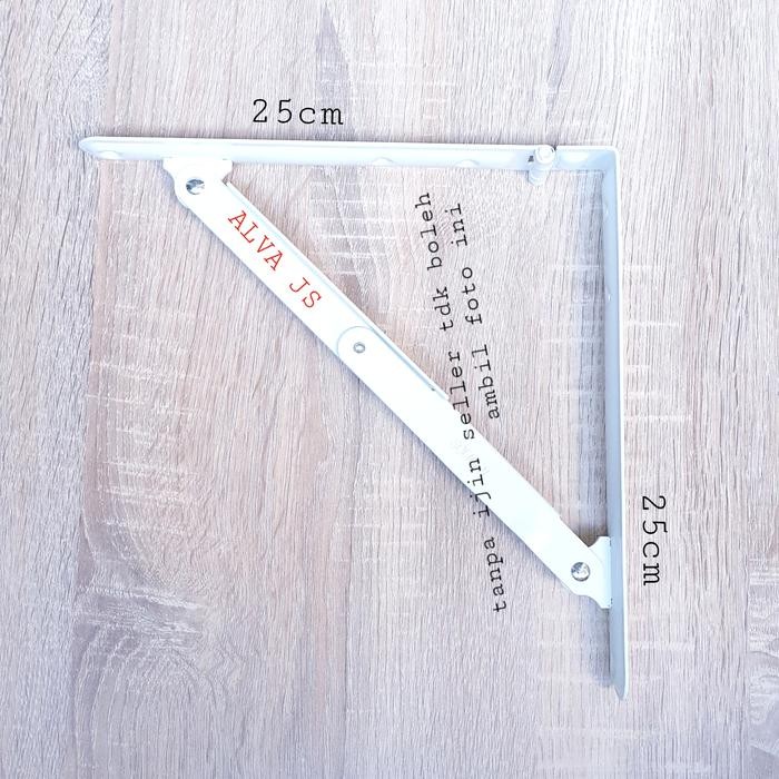 SIKU RAK/SIKU LIPAT/SIKU SERBAGUNA 20CM,25CM,30CM,40CM