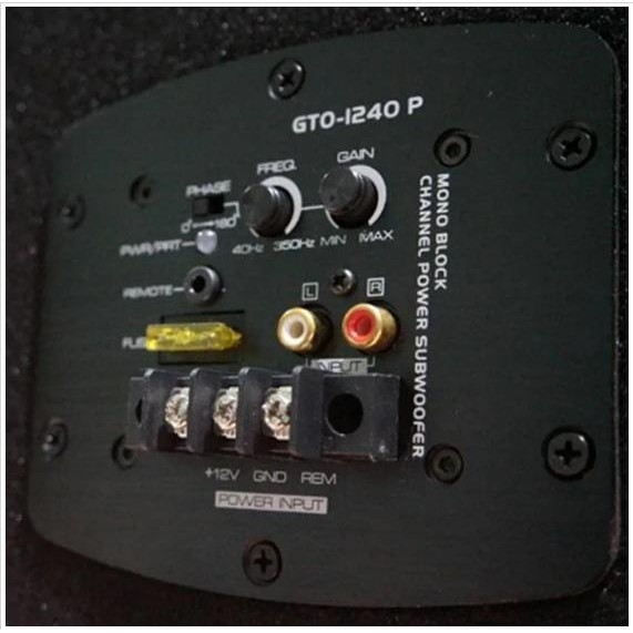 Ready GTO-1240P Monoblock Amplifier (Special Design Subs-Aktif JBL)