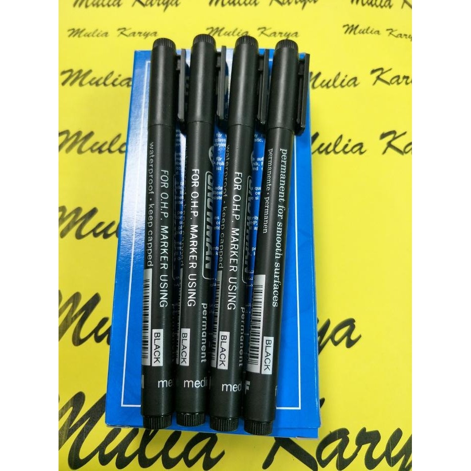 New Pen Permanent Khusus Plastik / Pen OHP Marker