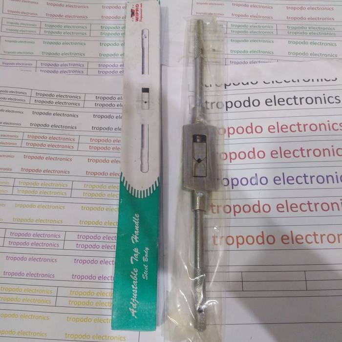 WIPRO Stang Tap 1/2" Stang Hand Tap M3 - M12 Gagang Hand Tap