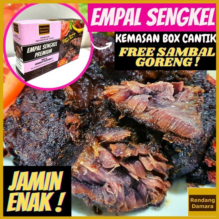 

Empal Sengkel Gepuk Sapi Empuk Manis Gurih Enak dengan Sambal Merah
