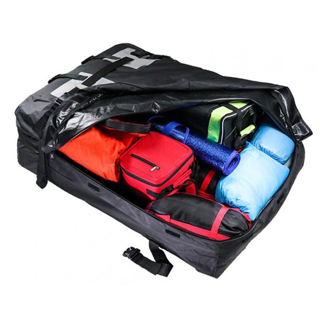 Car Rooftop Bag, Waterproof Roof Luggage Cargo Carrier Bag, Reinforced Straps Waterproof Rooftop Car
