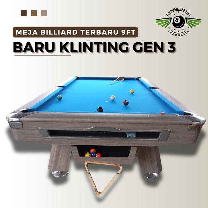 Meja Billiard Terbaru Baru Klinting Gen 3 Promo 