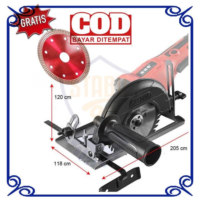 Pisau Potong Kramik Granit Mata Gerinda + Dudukan Gerinda 45 Derajat