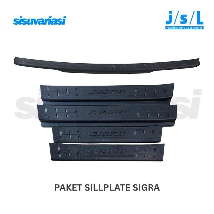 PAKET SILLPLATE CALYA SIGRA JSL SAMPING & BELAKANG - AKSESORIS MOBIL FUNGSIONAL