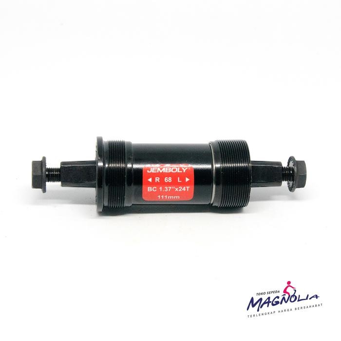 BOTTOM BRACKET / BB AXLE 111 MM SEPEDA MTB / AS TENGAH BEARING