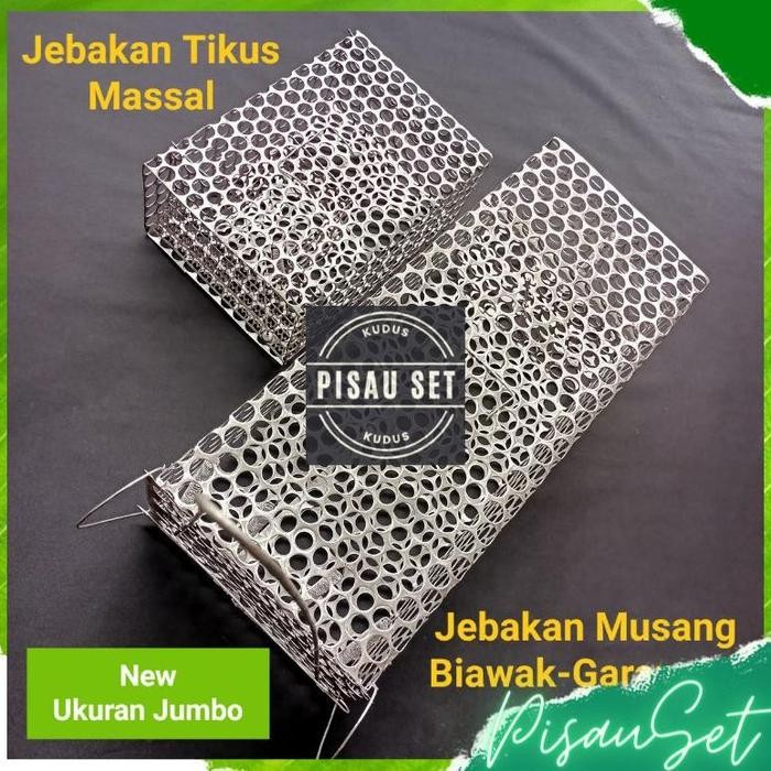 AMPUH Jebakan Prangkap Garangan Musang Biawak - Jebakan Tikus Masal Terlaris