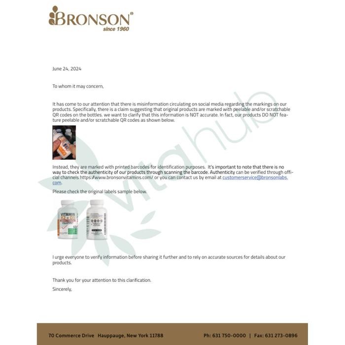 ORIGINAL Vitamin K2 D3 Bronson 5000IU