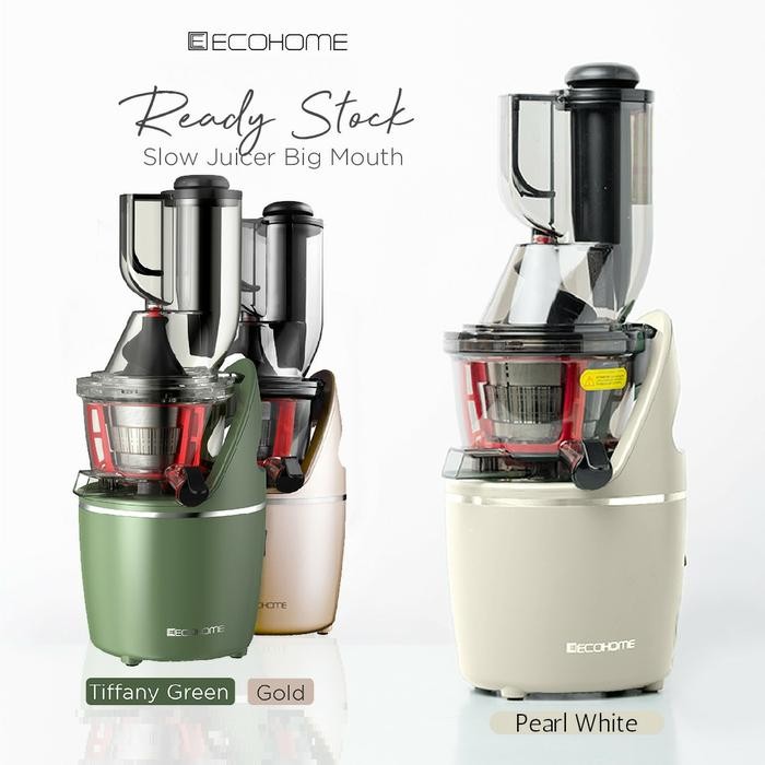ECOHOME SLOW JUICER ESJ 999 BM - ECOHOME SLOW JUICER BIG MOUTH