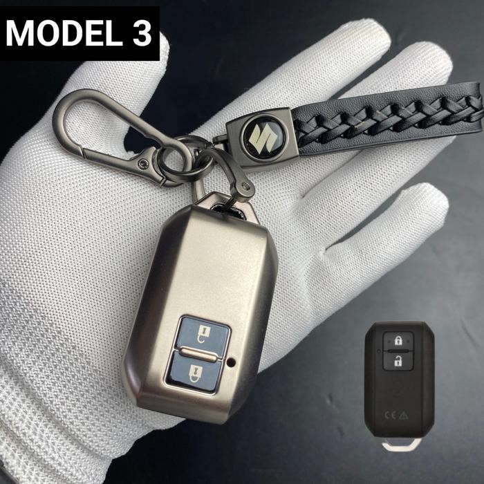 SALE  GANTUNGAN KUNCI / SARUNG REMOT KEYLESS MOBIL SUZUKI ALL NEW ERTIGA NEW BALENO IGNIS XL-7