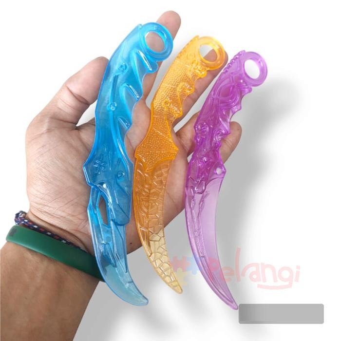 BERKUALITAS Mainan Karambit Plastik - Pretend Toys