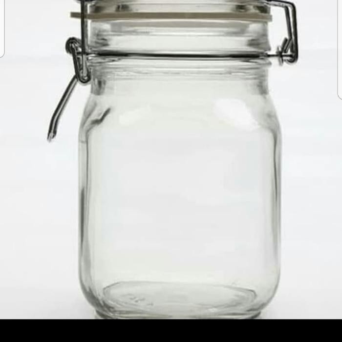 Hermetico Jar 1.5L/Jar Hermetico/Toples Kaca/Toples Kue/Toples Jar
