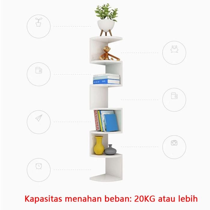 Rak Dinding Sudut Rak Ruang Tamu Rak Buku Dinding Sudut Rak Sudut Dinding Tempel Ruang Tamu