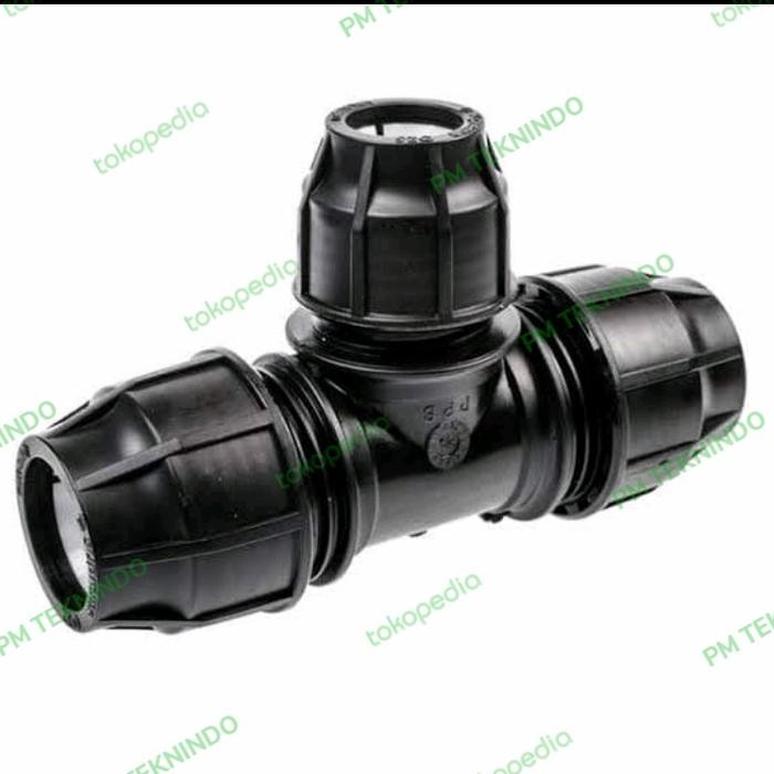Reducer Tee Hdpe 4 "X 2"( Inch )