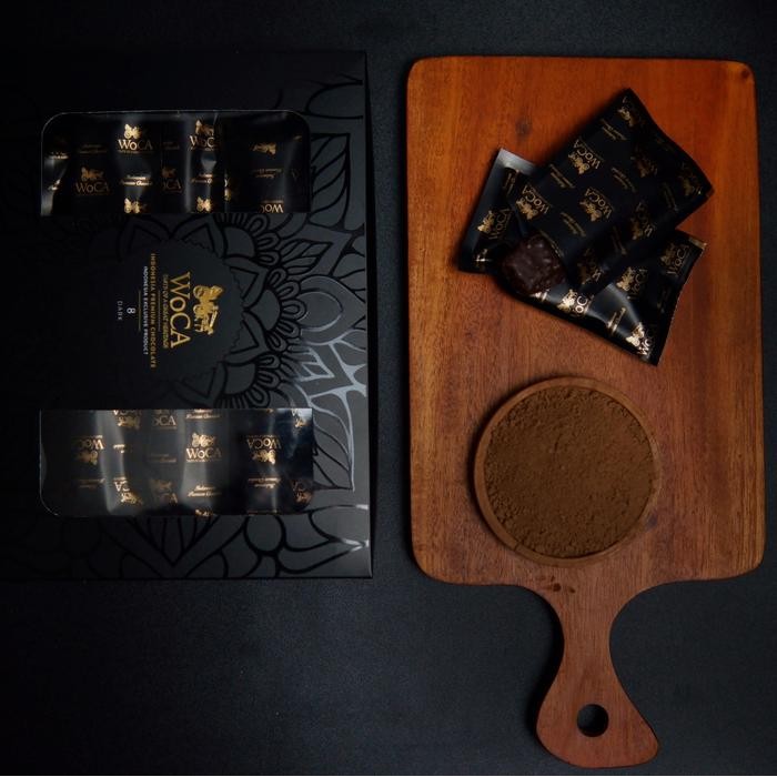JAJANAJA- Woca Wafer Coklat Premium Dark Chocolate
