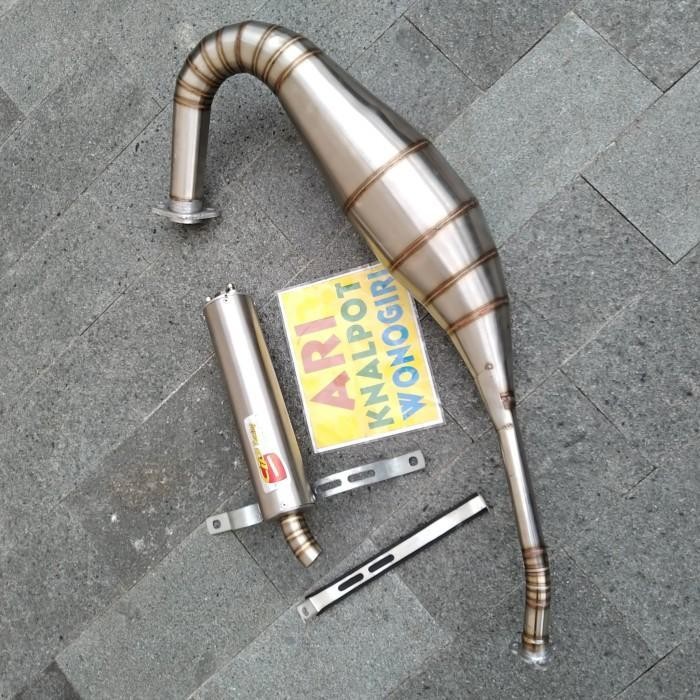 Knalpot Cld Ninja Rr Ninja R Ninja 2 Tak Knalpot Racing Ninja Stenlis Foto Motor Motorcycle Bulat