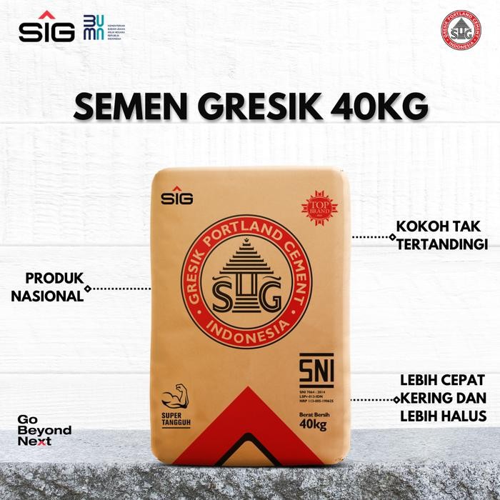 uq6l- Semen Gresik 40Kg Area Bekasi