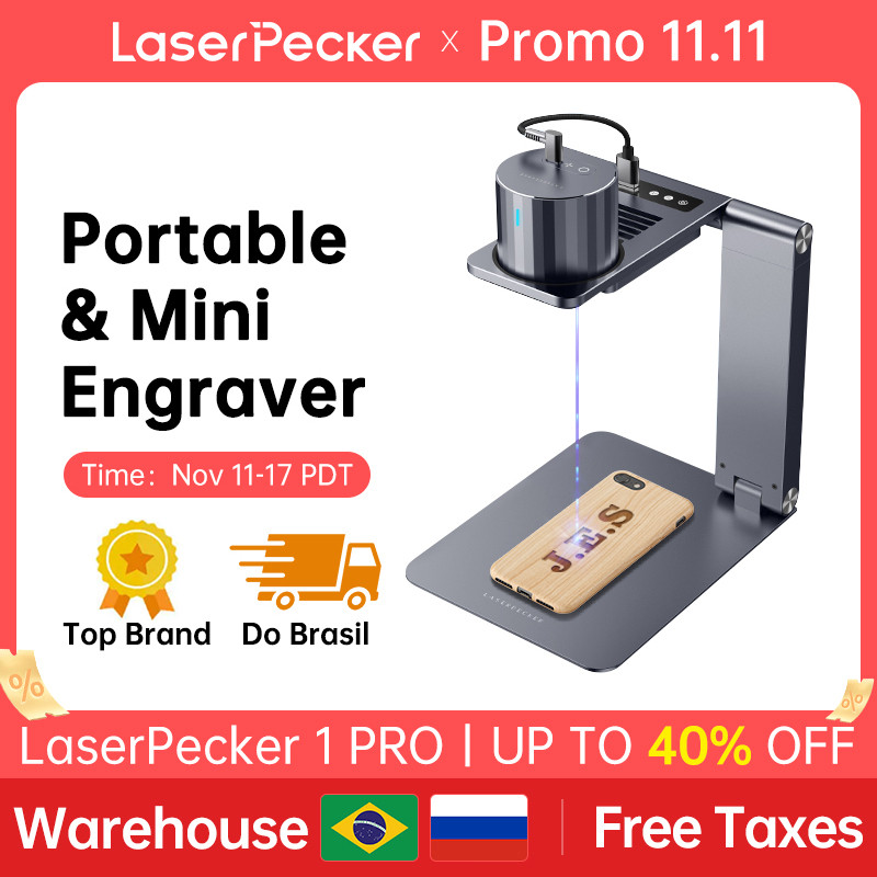 Laser LaserPecker 1 Pro Portable Mini Laser Engraving Machine Compact DIY Laser Engraver