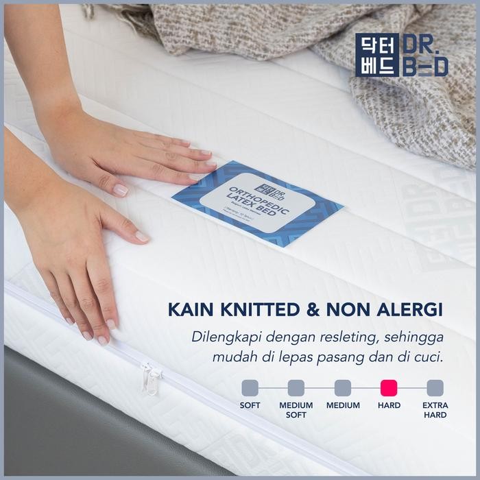 Fullset Kasur Orthopedic Latex Dr.Bed Uk.120X200 Pasti Ori