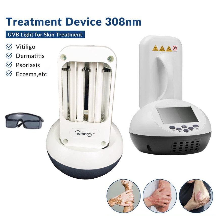 Uvb 311Nm Narrowband Ultraviolet Lamp Vitiligo Phototherapy Instrument Treatment Psoriasis Lamp For