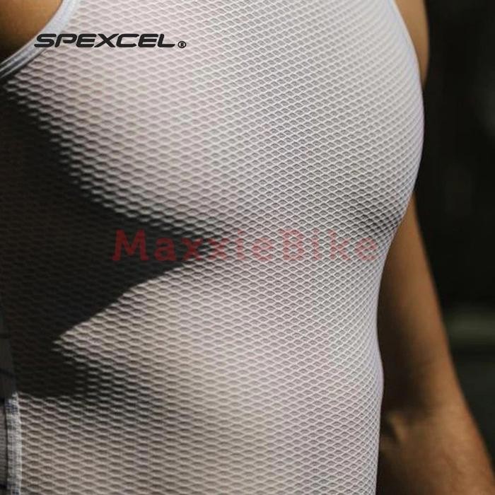 Spo- Spexcel Base Layer Sepeda Superlight Pro Cycling Vest Base Layer Jersey Pria Wanita