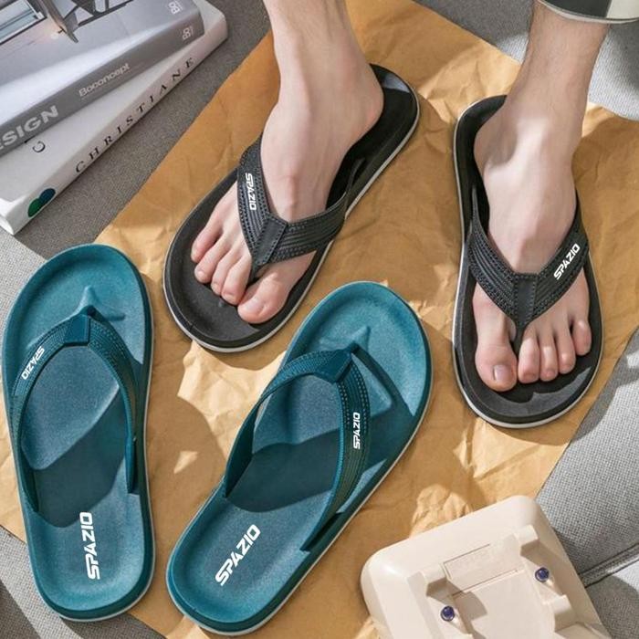 Sandal Jepit Pria Spazio Karet Pvc Santai Model Classic Sendal Pria Kekinian Berkualitas