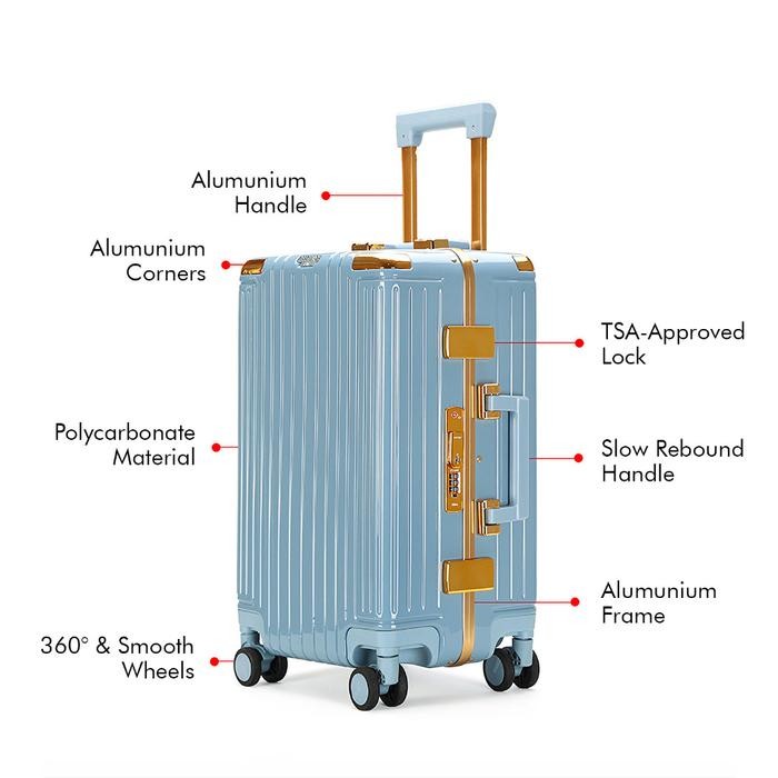 t01z- Roaming Koper Size Kabin & Bagasi Koper Wanita Koper Pria Suitcase Luggage T098