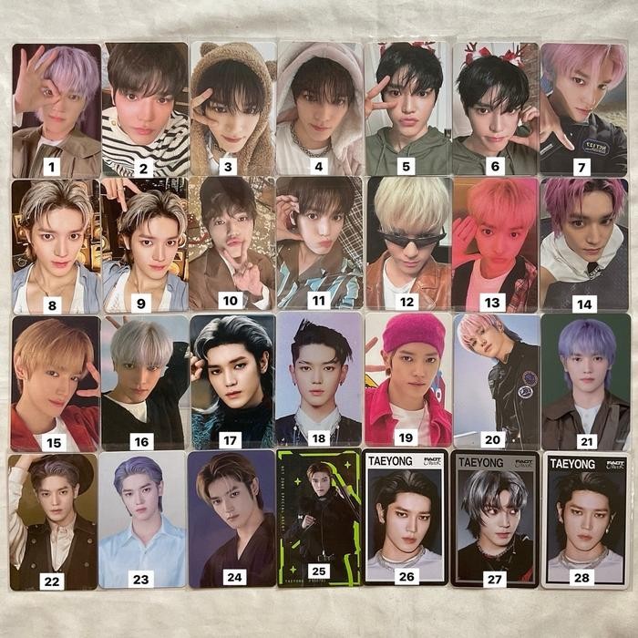 dg88- Official Photocard Taeyong Nct 127 Walk Btfm Sg24 Btfm Interasia Fact Check Pink