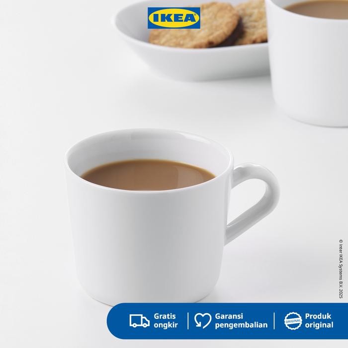 IKEA 365+ Gelas Mug Putih 24cl Kitchenware