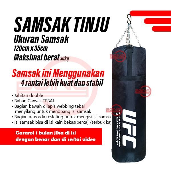MURAH Samsak tinju pencak silat Muaythai mm samsak Lokal boxing