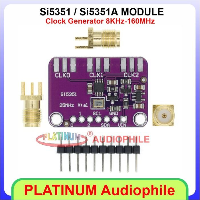 SI5351 SI5351A Signal Clock Generator 8KHz-160MHz MODUL SI5351 SI5351A