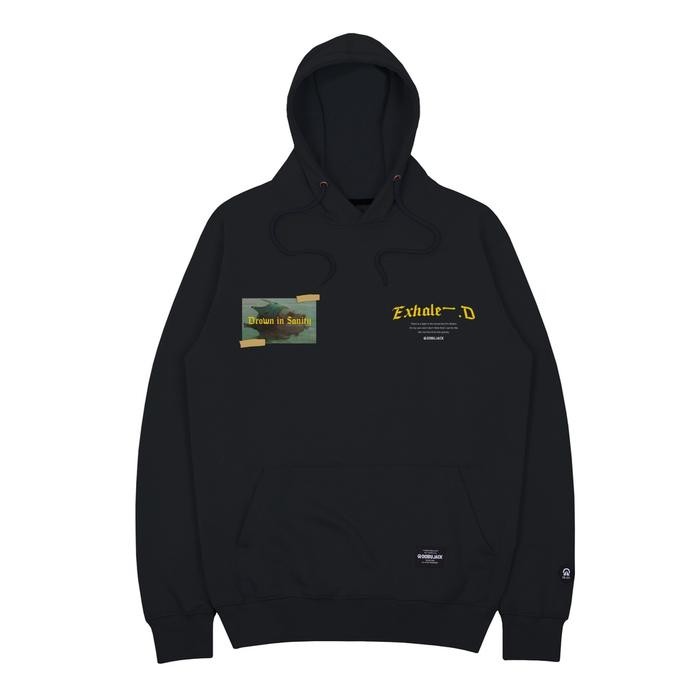 SALE Dobujack Exhale Black Hoodie