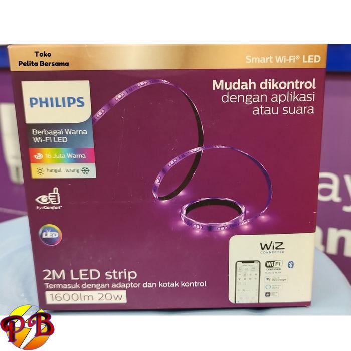 Philips LED Strip Smart Wifi 20 Watt 2 Meter / Lampu Strip LED Smart Wifi 20 Watt Philips (2 Meter)