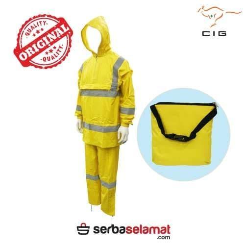Jas Hujan / Jas Hujan Untuk Pengendara Motor / ALPINA NYLON PVC - M