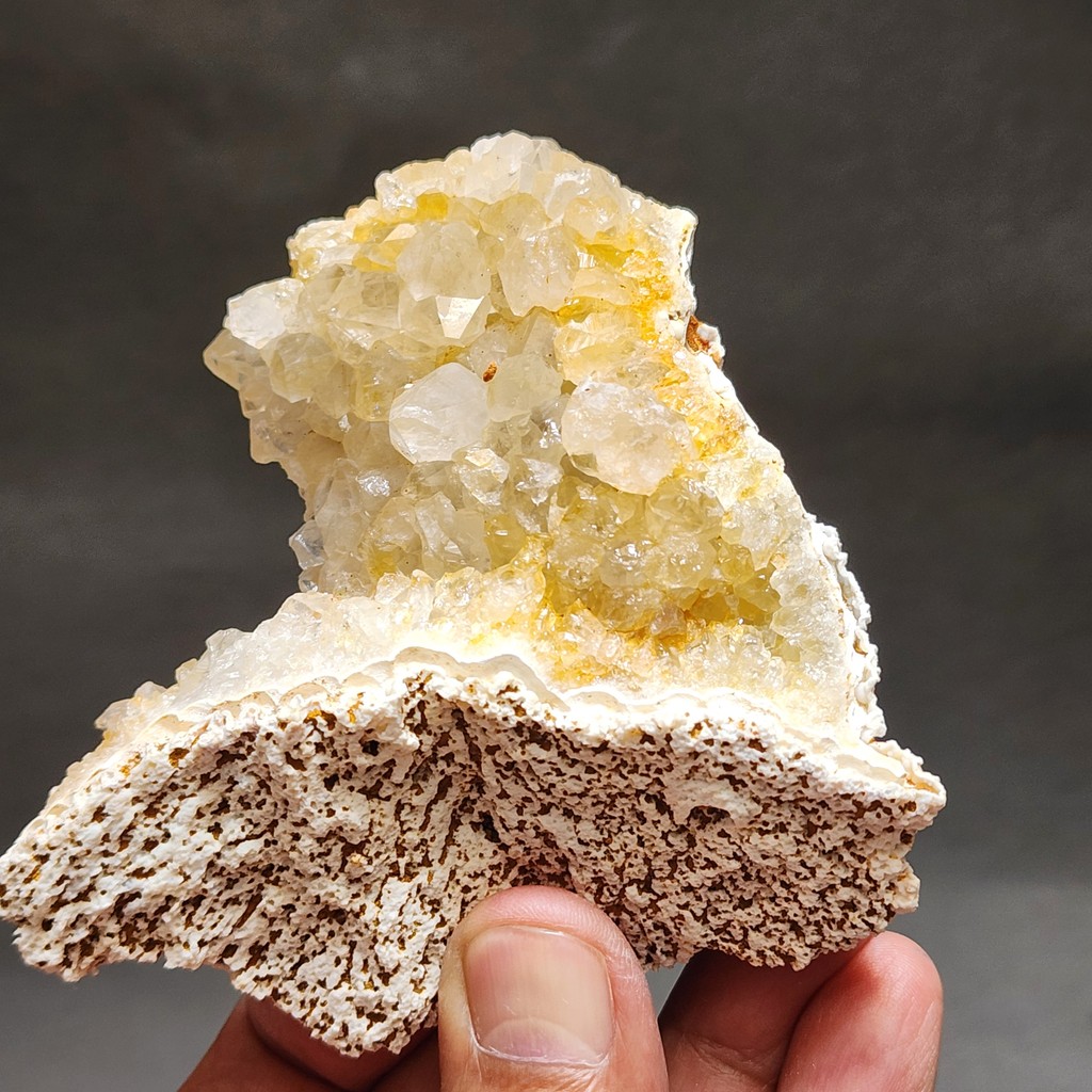Rare | Sparkly Quartz Crystal Druzy Cluster Javan Natural Crystal Specimen | QZDZ0TMS-S01