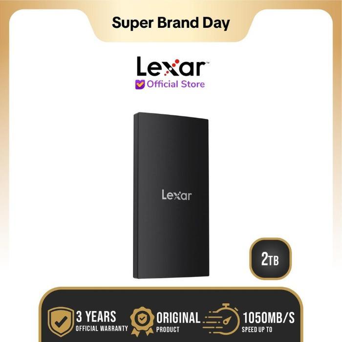 LEXAR SL300 SSD EXTERNAL PORTABLE 2TB - 2 TB USB-C 3.2