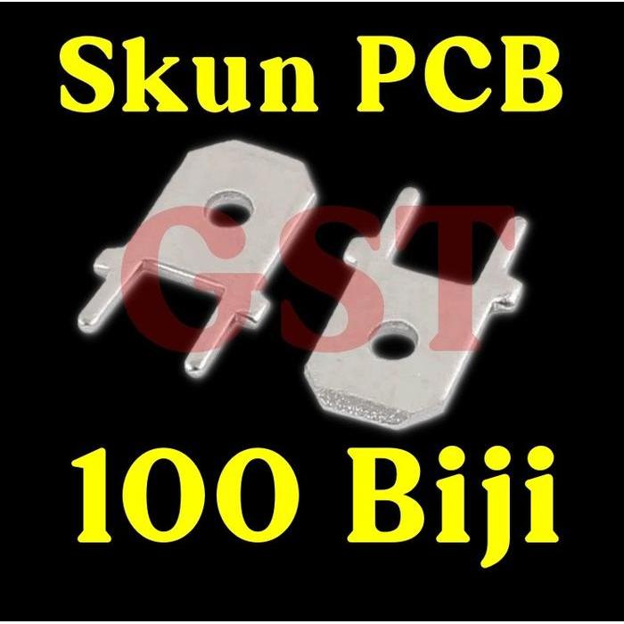 100 Pcs Skun Board Pcb Male Sekun Terbaru 
