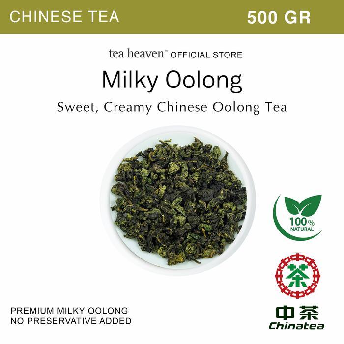 Milky Oolong Tea / Teh Oolong Chinese Premium Teh Taiwan Terbaruu