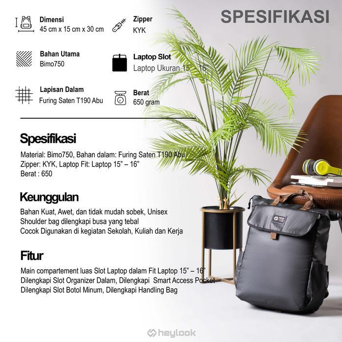 Tas Ransel Oliver Tas Sekolah Dan Laptop Pria Wanita #Gratisongkir